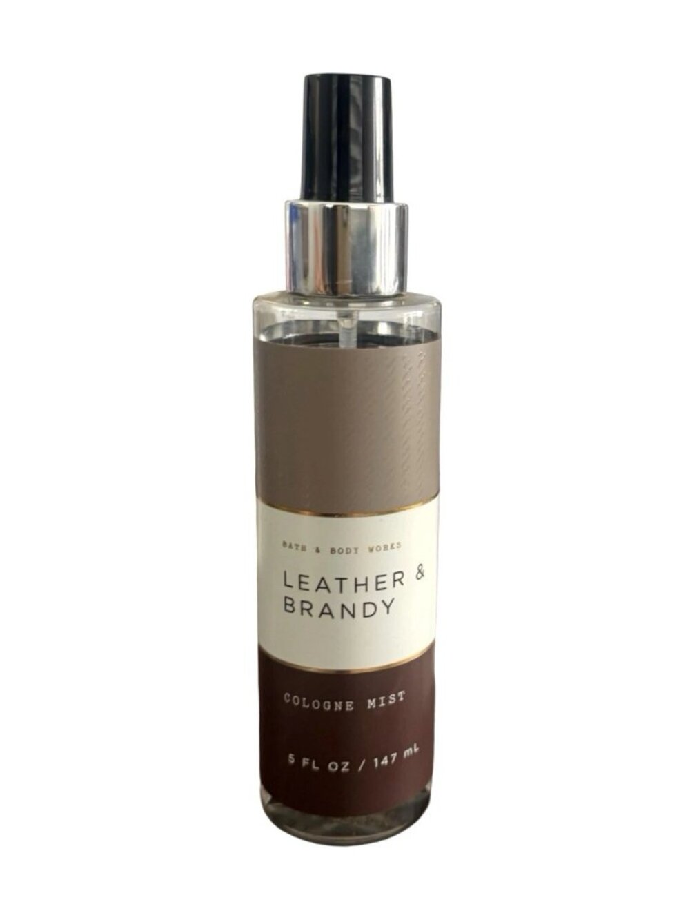 Bath & Body Works LEATHER & BRANDY Cologne Mist for Men 5 oz RARE ! *Read